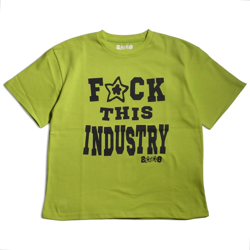 u*a様 fuck this industry tシャツ fuck this industry tシャツ L
