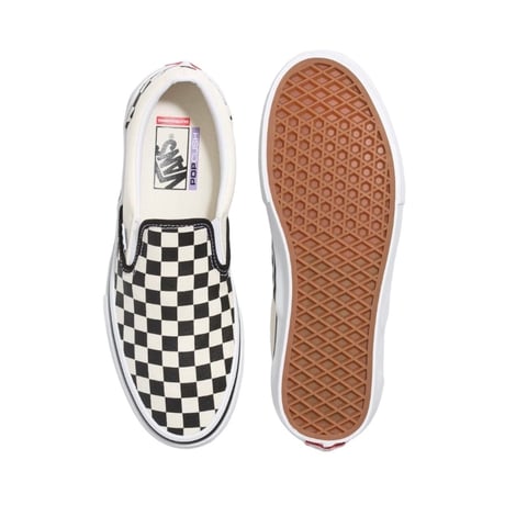 VANS SKATE CLASSICS SLIP-ON CHECKERBOARD