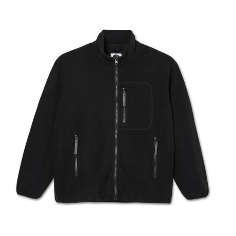 POLAR BASIC FLEECE JACKET BLACK