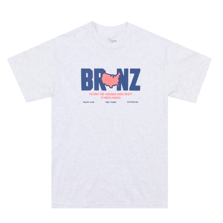 BRONZE 56K BRNZ TEE HEATHER GREY