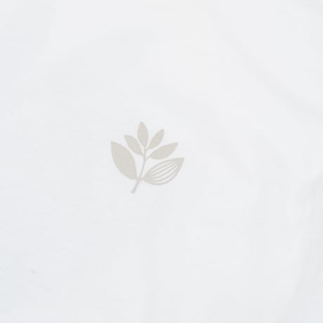 MAGENTA PLANT TEE WHITE