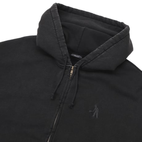 PASSPORT SOLID WORKERS ZIP HOOD BLACK