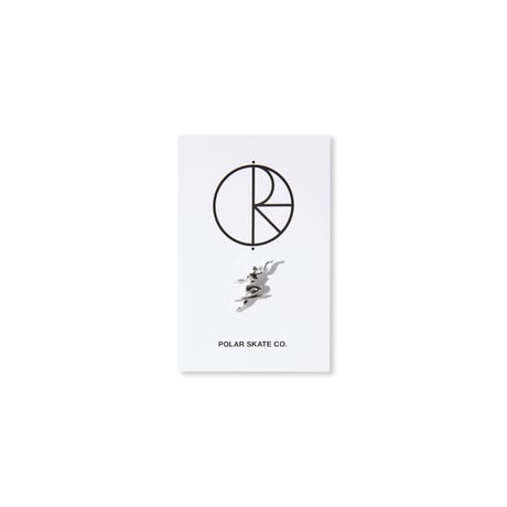 POLAR SKATE CO. PIN NO COMPLIES FOREVER
