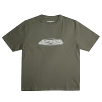 YARDSALE BLUR TEE GREEN