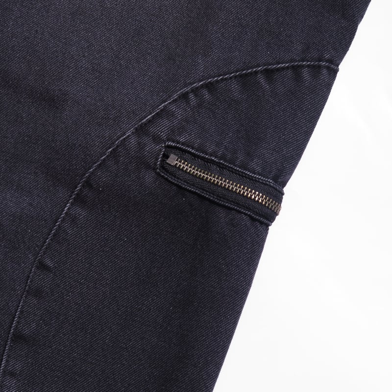 STAR TEAM CIRCLE CARGO JEANS BLACK | PROV ONLIN