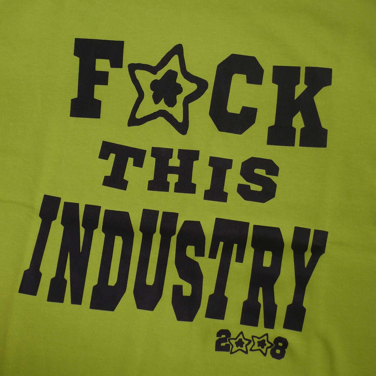 u*a様 fuck this industry tシャツ fuck this industry tシャツ L
