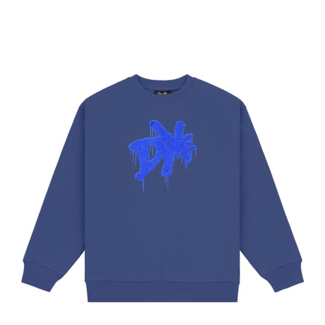 DIME DXME CREWNECK NIGHT BLUE