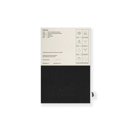 POLAR SKATE CO. DECK BOOK BLACK