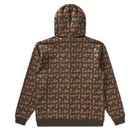 BRONZE 56K × ICECREAM HARDWARE FULL ZIP HOODIE