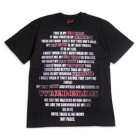 GUMPJUNK THIS IS MY GUMP TEE BLACK