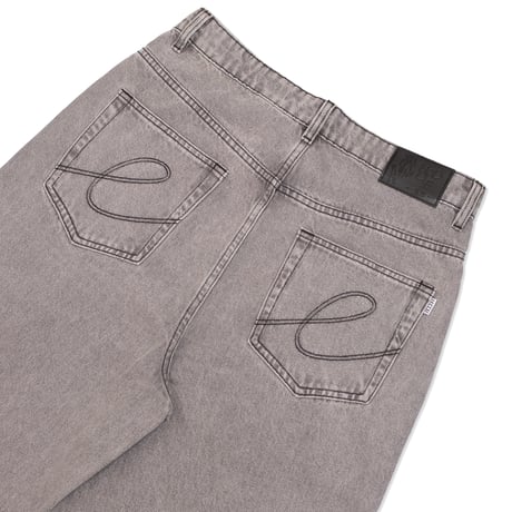 HODDLE RANGER JEAN LIGHT WASH GREY