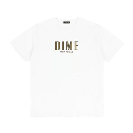 DIME BLOCKS TEE WHITE