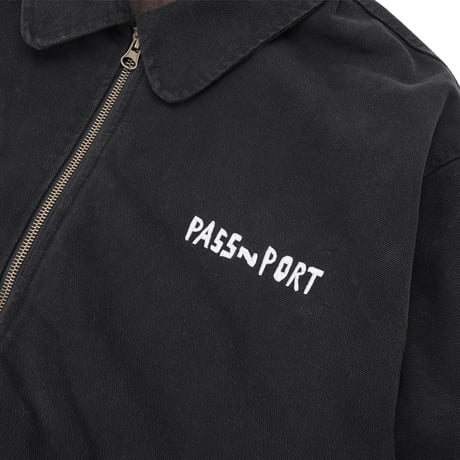 PASSPORT SCISSORCRAFT FREIGHT JACKET BLACK