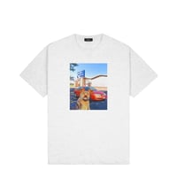 DIME SELFIE TEE ASH