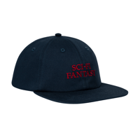 SCI-FI FANTASY HERRINGBONE LOGO HAT NAVY