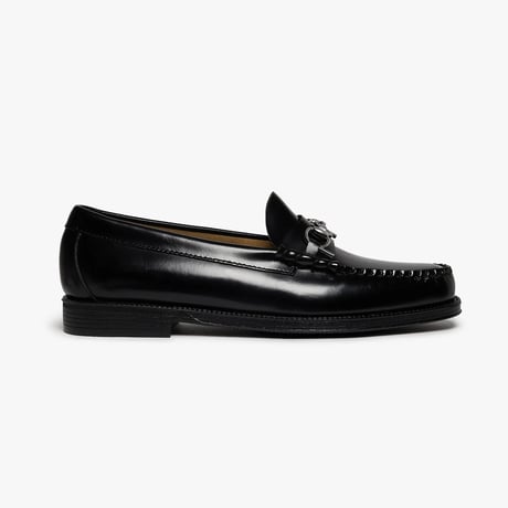 POP & G.H BASS EASY WEEJUNS BLACK LEATHER
