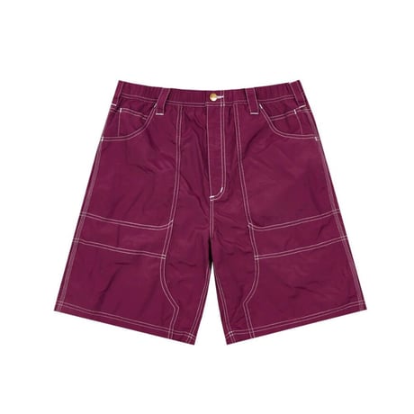 BRONZE 56K DOUBLE KNEE SHORTS EGGPLANT