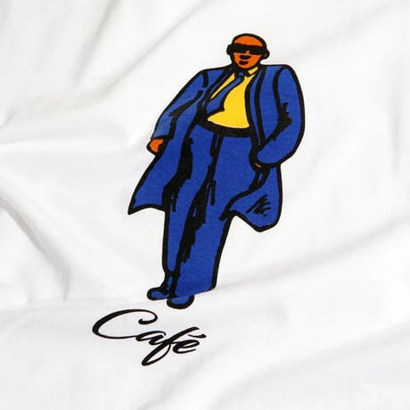 CAFE SUITED TEE WHITE