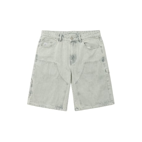 HELAS DOUBLE KNEE JEANS SHORTS