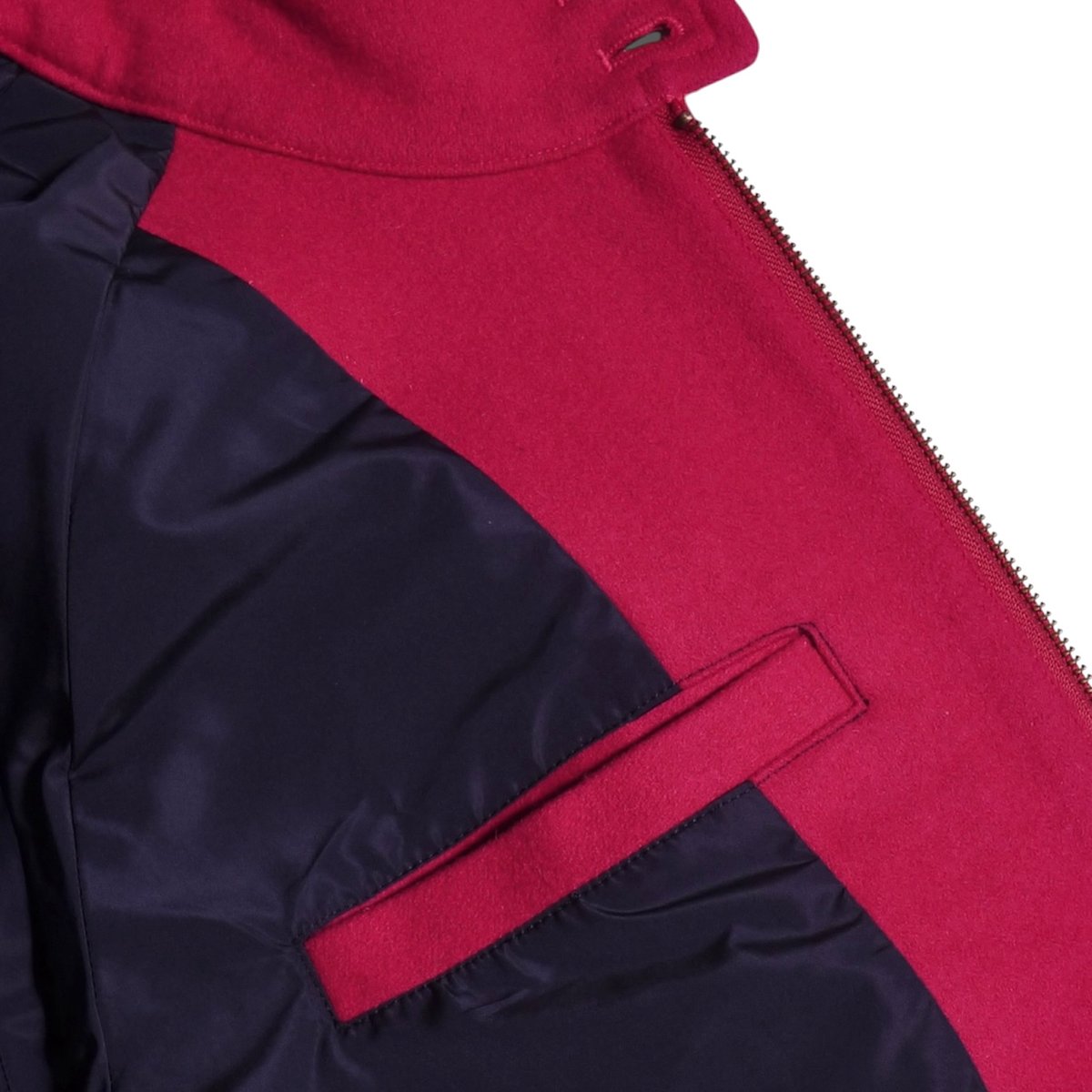 PROV MASTER MELTON JACKET DEEP PINK | PROV ONLI