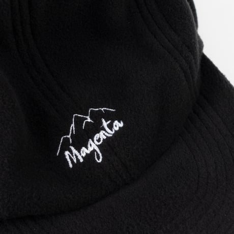 MAGENTA REVERSIBLE FLAT HAT NATURAL / BLACK