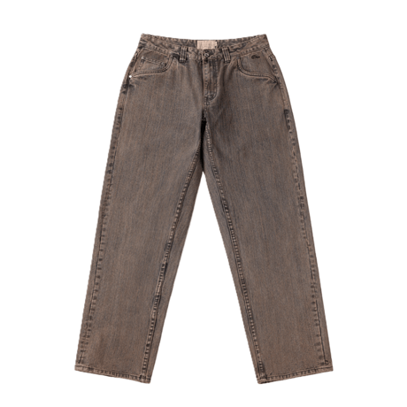 DIME RELAXED DENIM PANTS PREMIUM BROWN