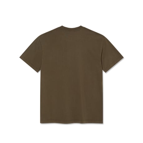 POLAR SKATE CO. POCKET TEE BROWN