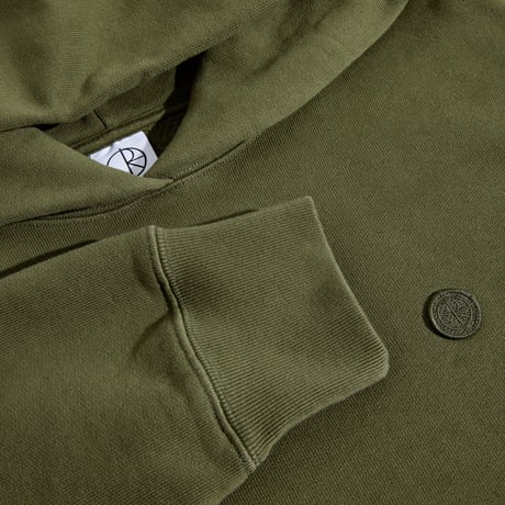 POLAR SKATE CO. PATCH ED HOODIE UNIFORM GREEN
