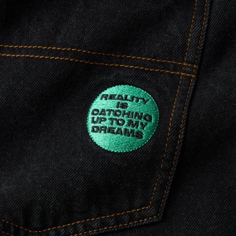 COME SUNDOWN DEGENERATE JEANS WASHED BLACK