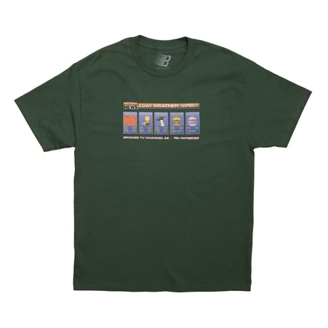 BRONZE 56K WEATHER TEE FOREST GREEN