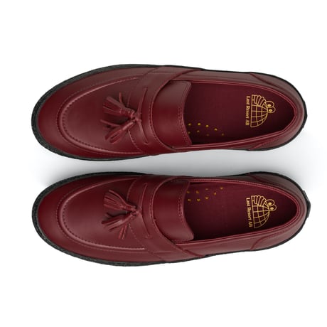 LAST RESORT AB VM005 LOAFER LEATHER OXBLOOD / BLACK