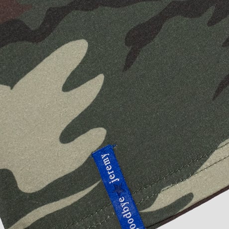 BYE JEREMY CAMO TEE GREEN