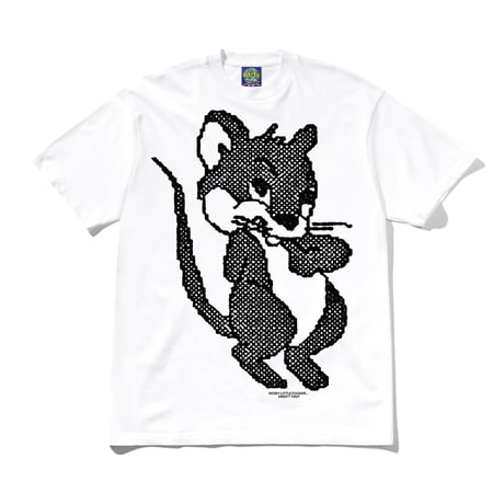 LO-FI NOSEY TEE WHITE