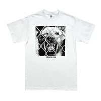 BLEACH DOG EAT DOG TEE WHITE