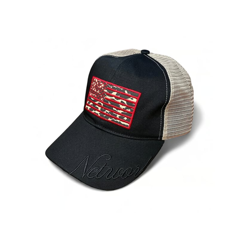 HOMIES NETWORK leopard trucker cap キャップ CATEGORY 【HEADWEAR