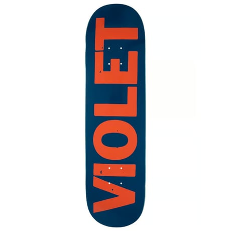 VIOLET CREW DECK NAVY/RED
