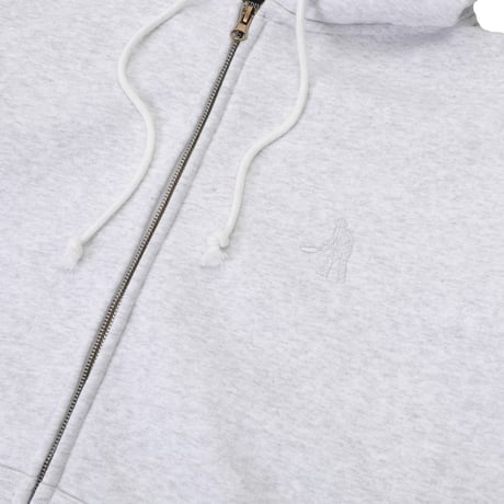 PASSPORT SOLID WORKERS ZIP HOOD ICE MARIE