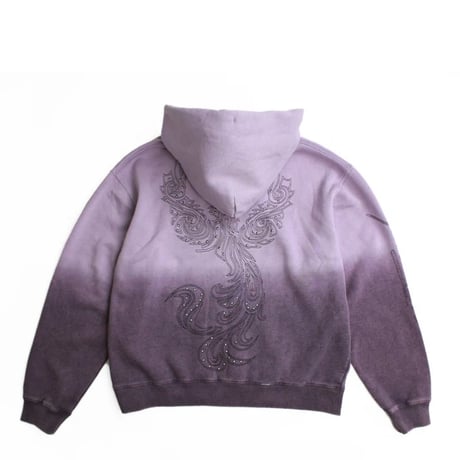 YARDSALE OMBRE HOOD PURPLE