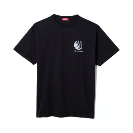 HELLRAZOR CRACKED CORE LOGO SHIRT BLACK