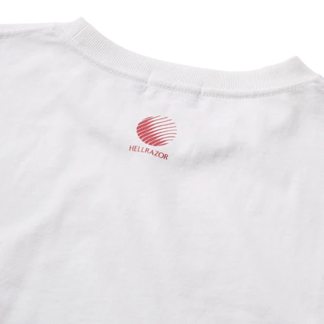 HELLRAZOR LETTER SHIRT WHITE