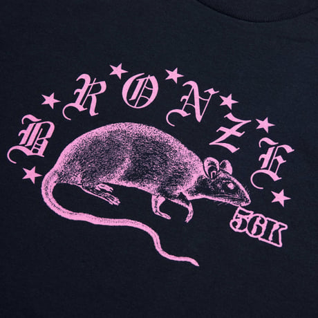 BRONZE 56K RODENT TEE NAVY