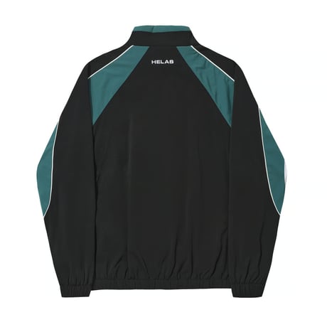 HELAS READY TRACKSUIT JACKET BLACK/GREEN/WHITE