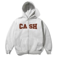 CASH ONLY CAMPUS ZIP-THRU HOOD ASH