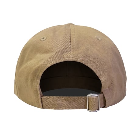 MAGENTA BOSSED DAD HAT BEIGE
