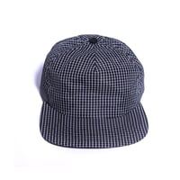 THHEME BLACK NYLON 5 PANEL CAP