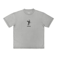 DANCER OG LOGO TEE OYSTER GREY