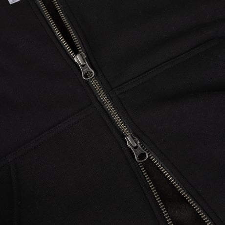 DIME BLOCKS ZIP HOODIE BLACK