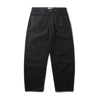 CASH ONLY BREAK DENIM JEANS STREAKY BLACK