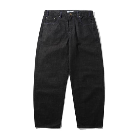 CASH ONLY BREAK DENIM JEANS STREAKY BLACK
