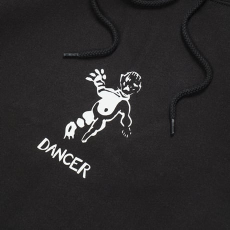 DANCER OG LOGO HOODIE BLACK